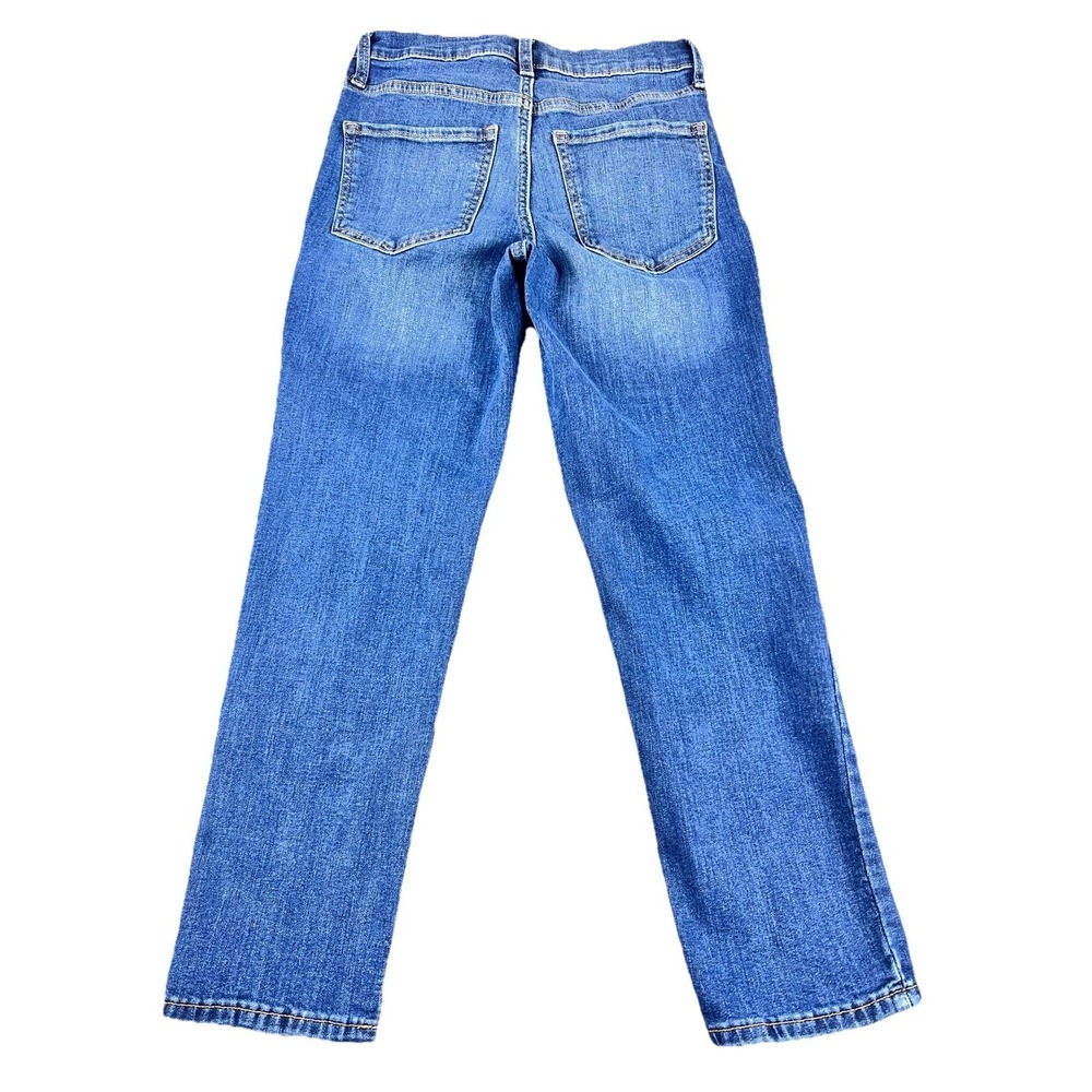 Banana Republic Mid Rise Slim Fit Petite OLX New House Med Wash Blue Jeans 25/0 - Picture 2 of 6
